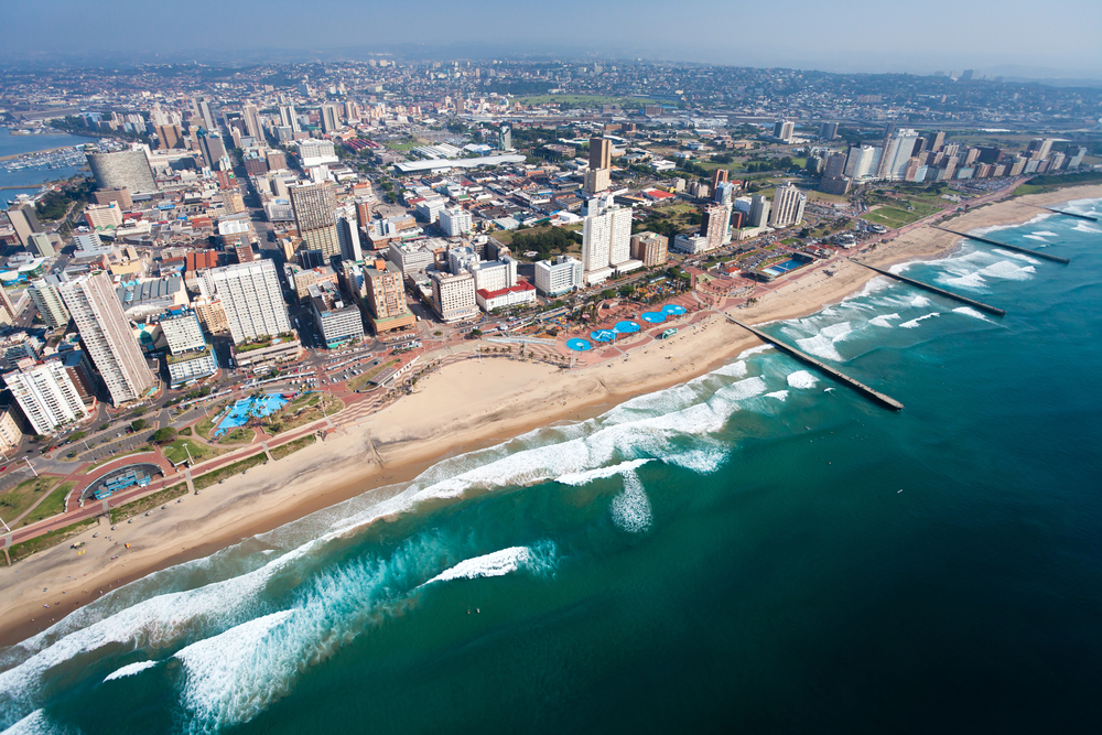 Durban, Puente entre Asia y África Playas del mundo